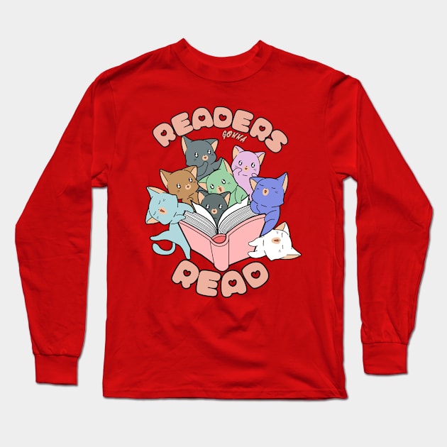 Reader gonna read Long Sleeve T-Shirt by NomiCrafts